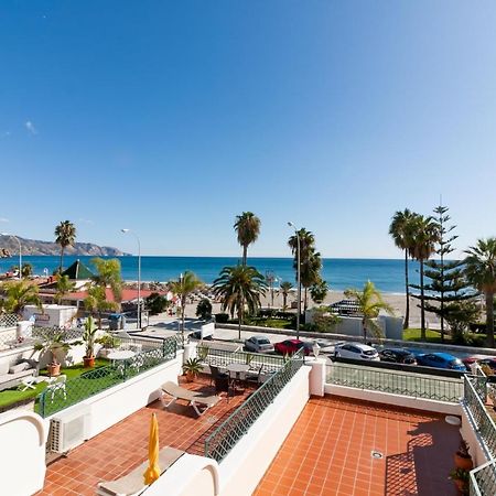 Burriana Playa Carmona Nerja Leilighet Eksteriør bilde