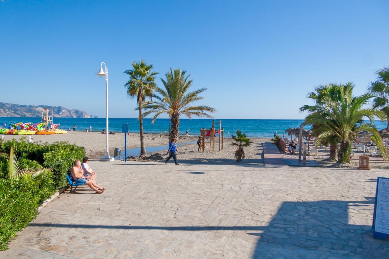 Burriana Playa Carmona Nerja Leilighet Eksteriør bilde