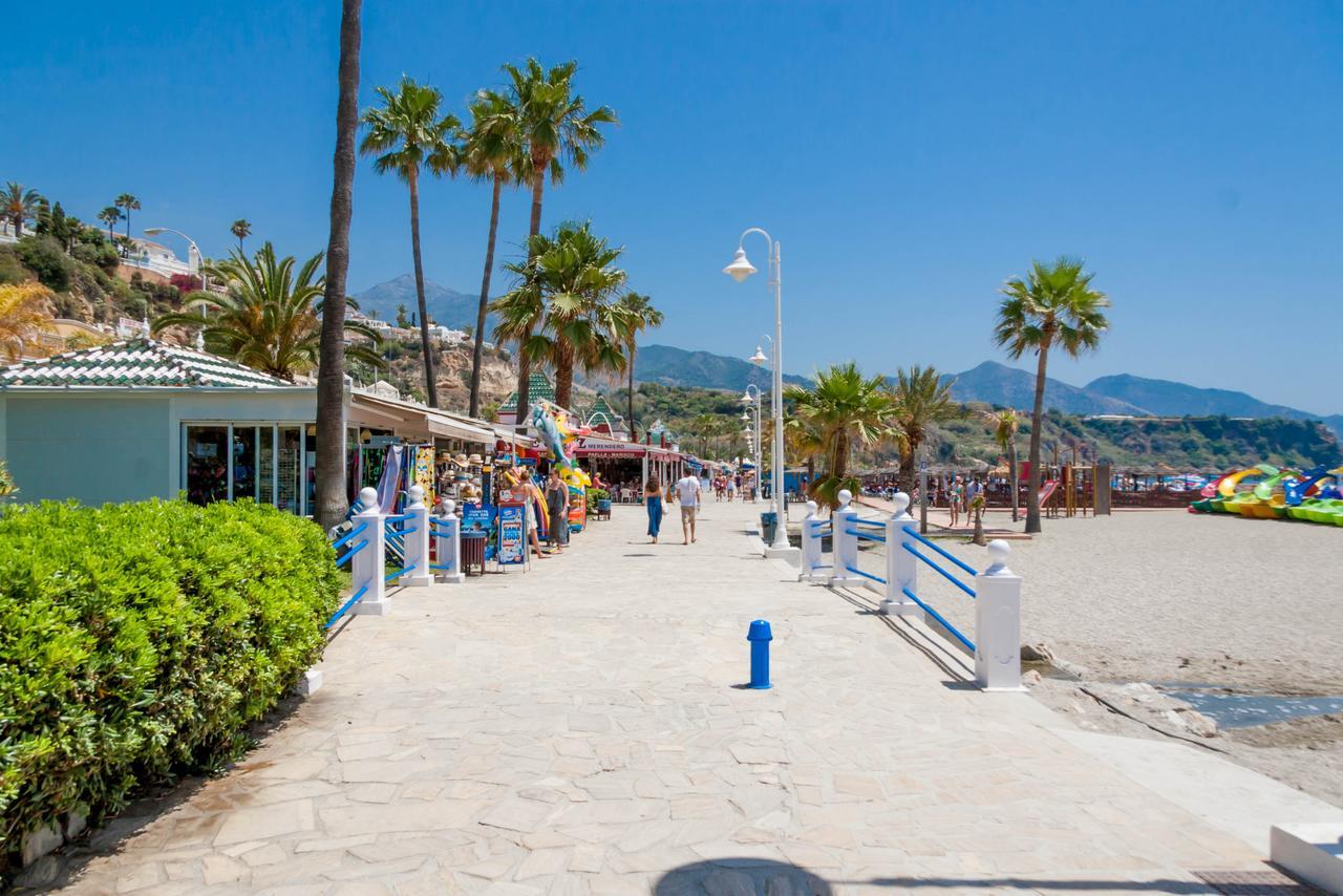 Burriana Playa Carmona Nerja Leilighet Eksteriør bilde
