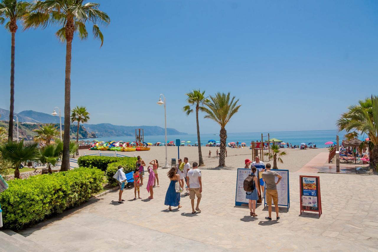 Burriana Playa Carmona Nerja Leilighet Eksteriør bilde