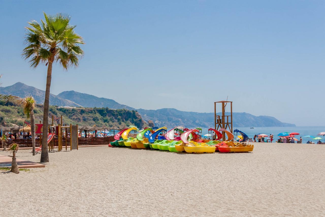 Burriana Playa Carmona Nerja Leilighet Eksteriør bilde