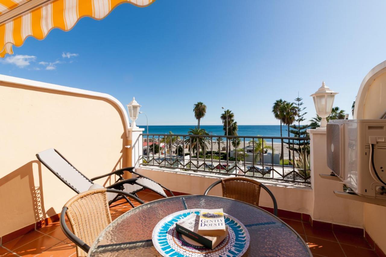 Burriana Playa Carmona Nerja Leilighet Eksteriør bilde